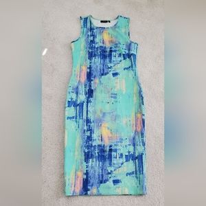 Apt 9 Sleevless Midi Dress (size 10)